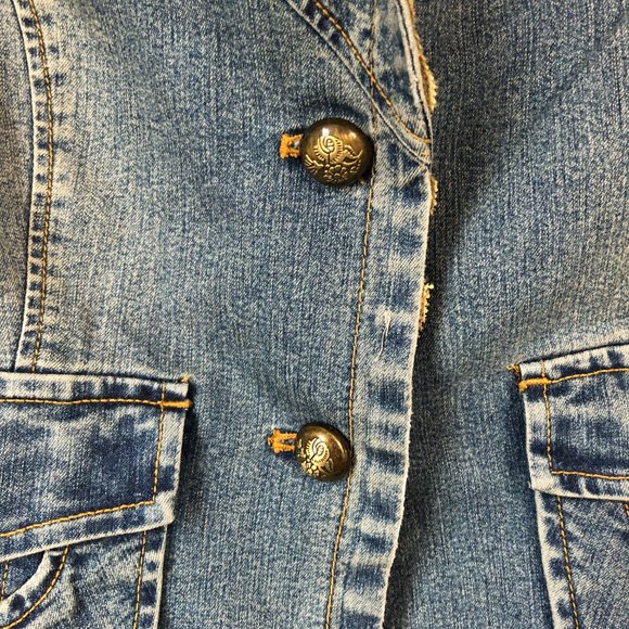 Simon Chang denim blazer - Picture 5 of 10